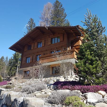 Chalet Grueneggli Adelboden Buitenkant foto