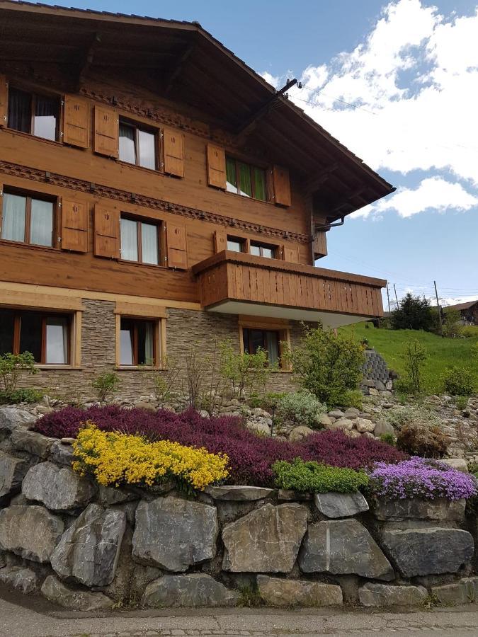 Chalet Grueneggli Adelboden Buitenkant foto