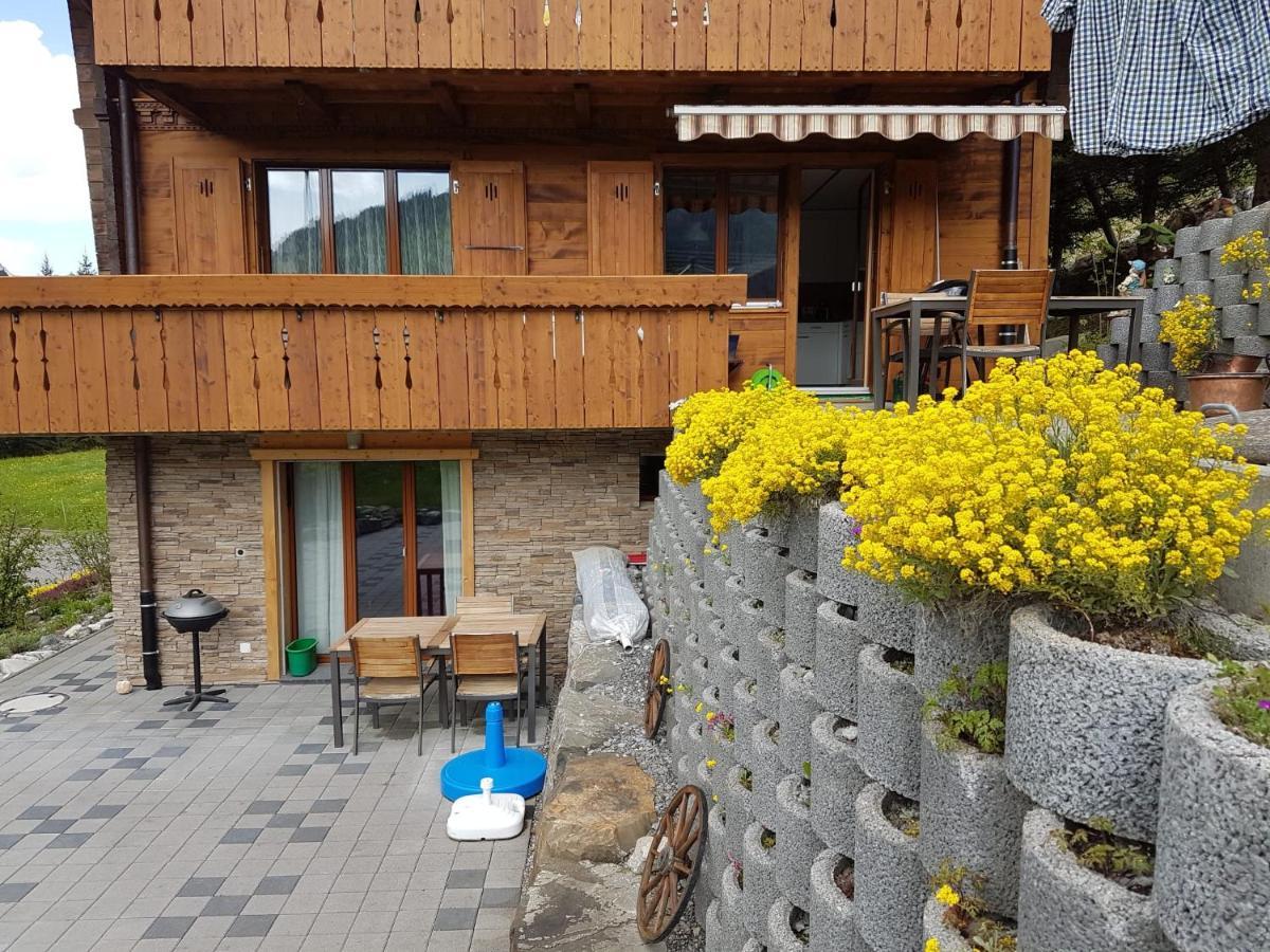 Chalet Grueneggli Adelboden Buitenkant foto